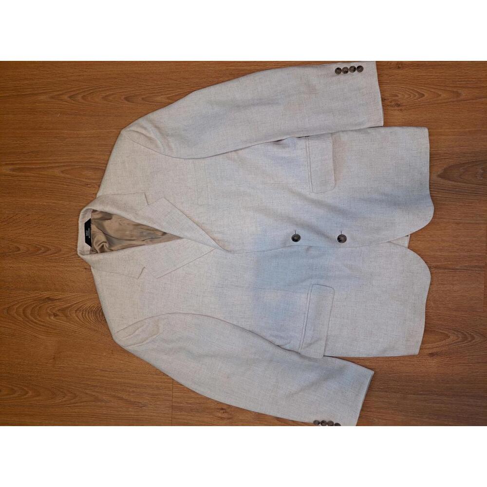 Haggar Cream Blazer